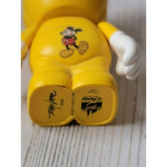 Disney Randy Noble yellow Mickey Mouse toy figure - Picture 5 of 5